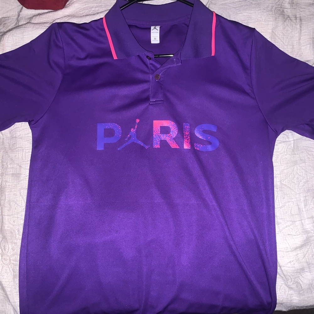 Jordan Purple Polo Shirt